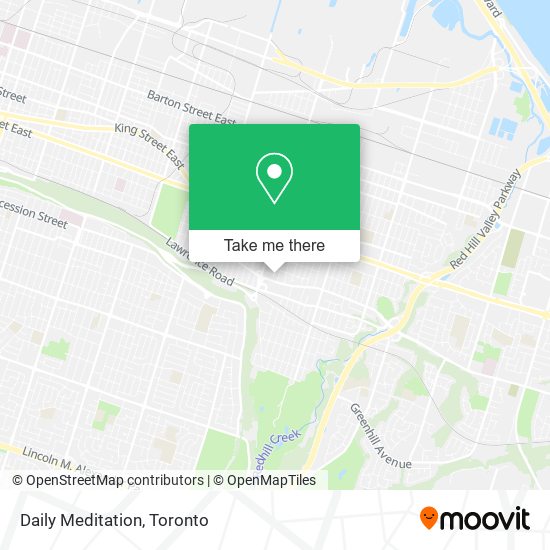 Daily Meditation map