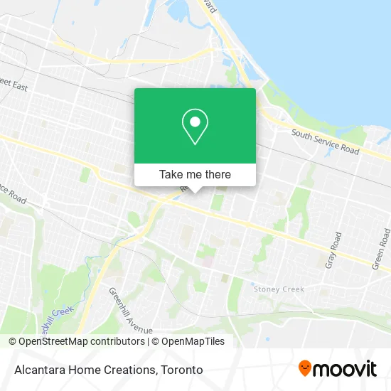 Alcantara Home Creations map