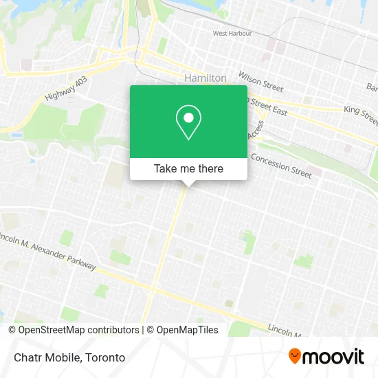 Chatr Mobile map