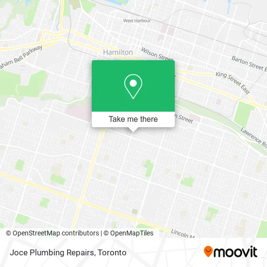 Joce Plumbing Repairs map