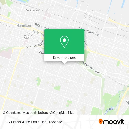 PG Fresh Auto Detailing map