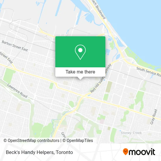 Beck's Handy Helpers map