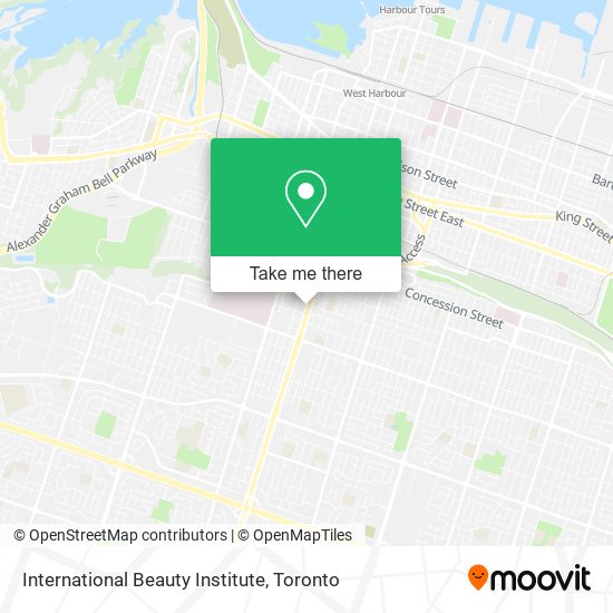 International Beauty Institute map