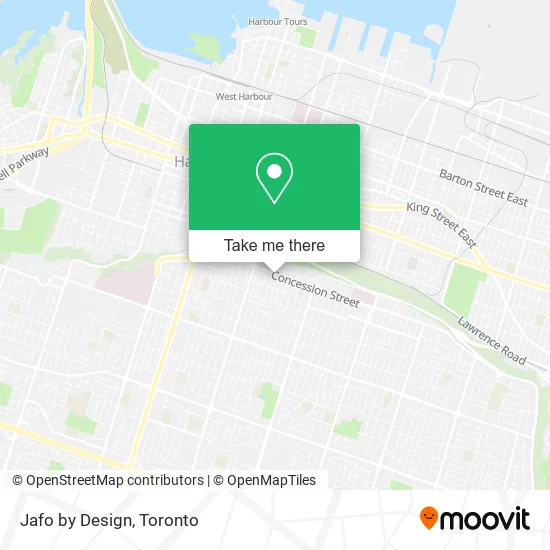 Jafo by Design map