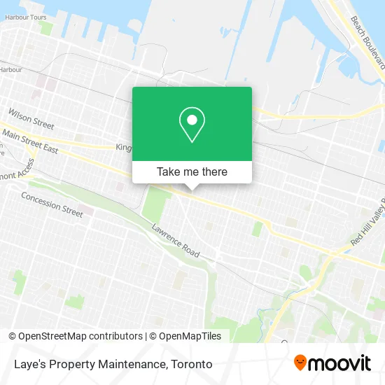 Laye's Property Maintenance map