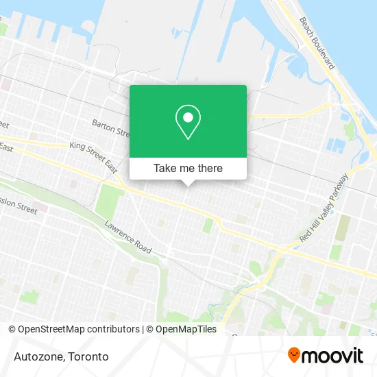 Autozone map