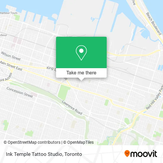 Ink Temple Tattoo Studio map