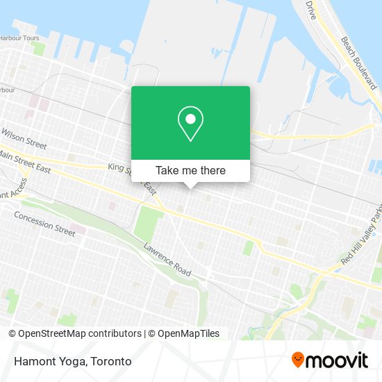 Hamont Yoga map