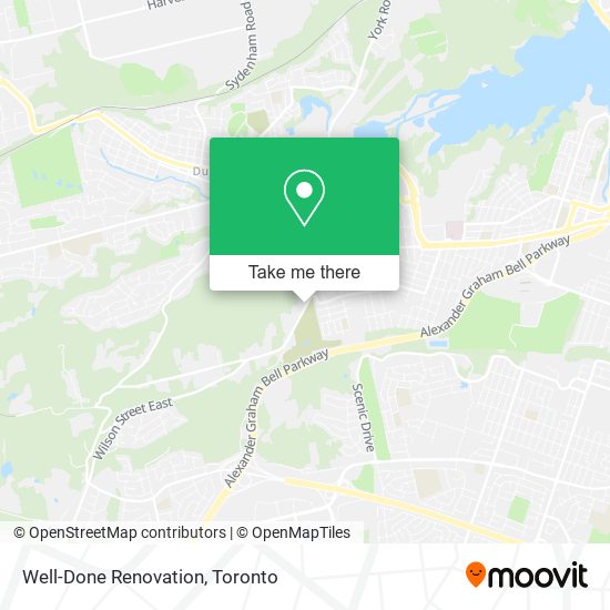 Well-Done Renovation map