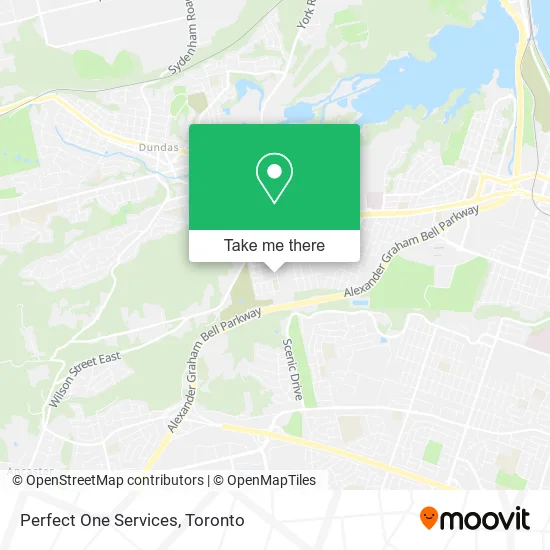 Perfect One Services map