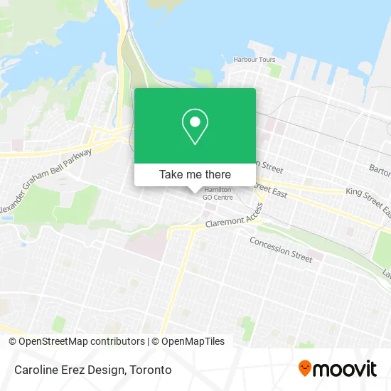 Caroline Erez Design map