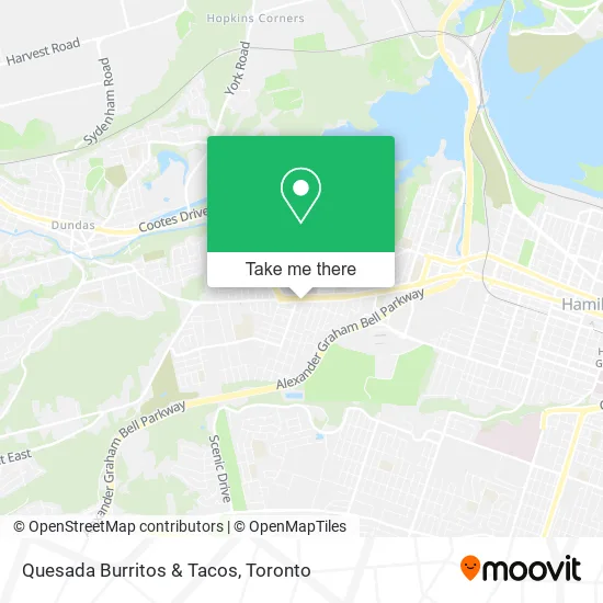 Quesada Burritos & Tacos map
