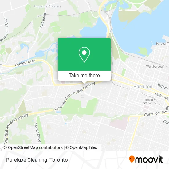 Pureluxe Cleaning map
