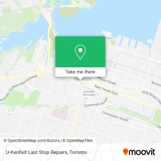 U-Kenfixit Last Stop Repairs map