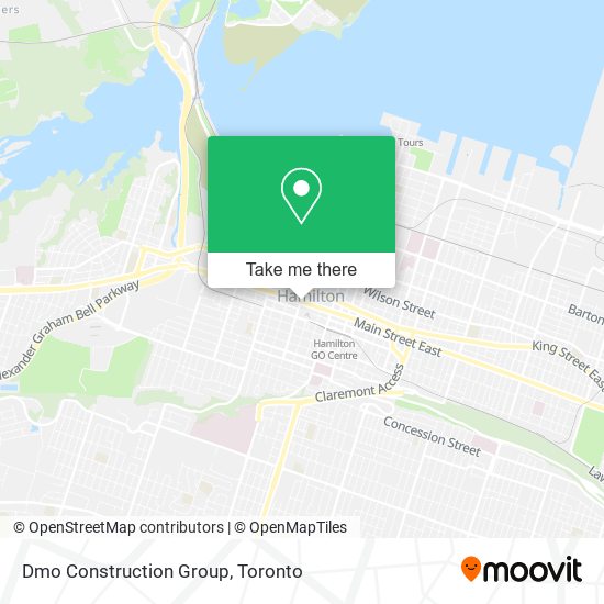 Dmo Construction Group map