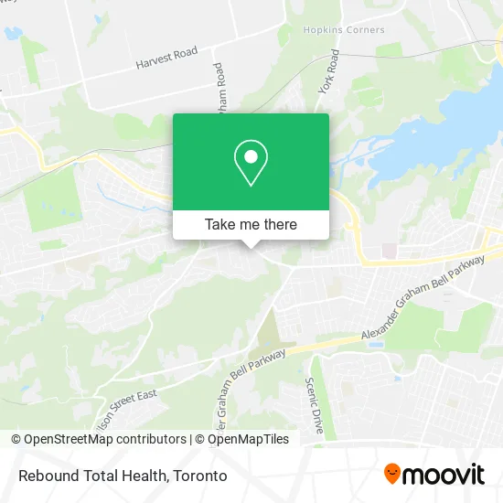 Rebound Total Health map