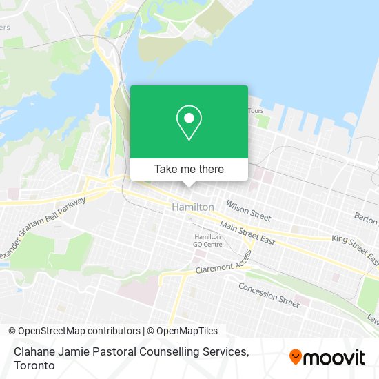 Clahane Jamie Pastoral Counselling Services map