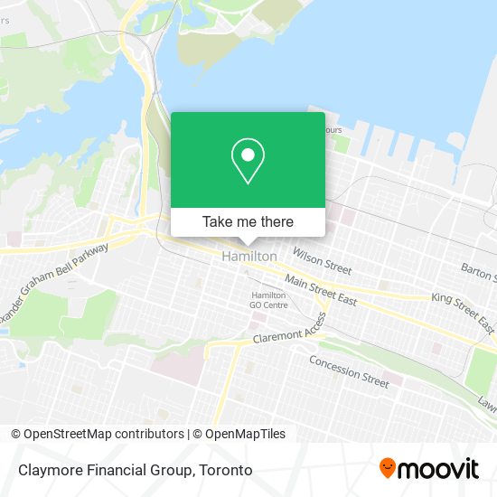 Claymore Financial Group map