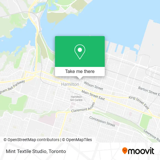 Mint Textile Studio map