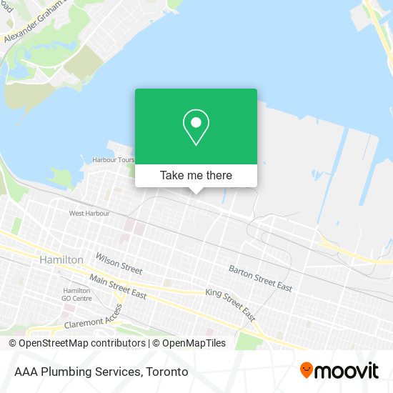 AAA Plumbing Services map