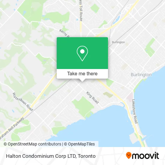 Halton Condominium Corp LTD map