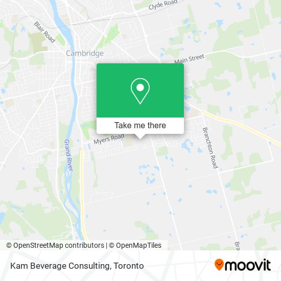 Kam Beverage Consulting map