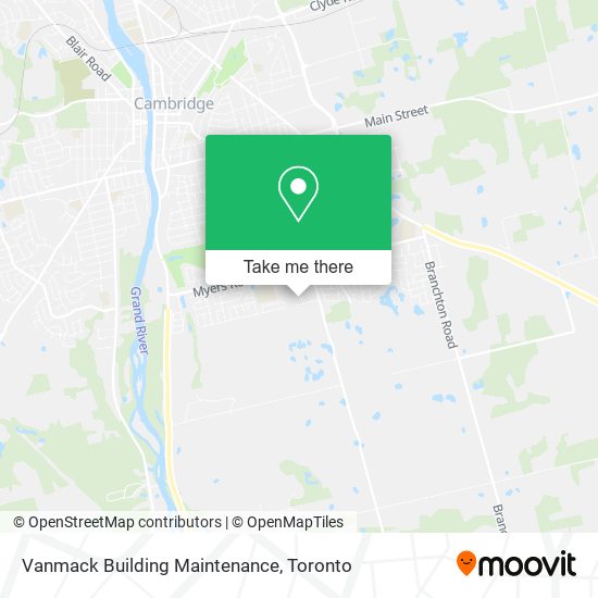 Vanmack Building Maintenance map