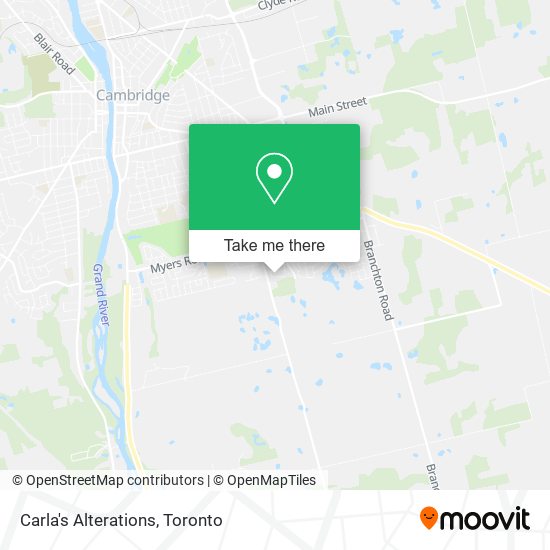 Carla's Alterations plan