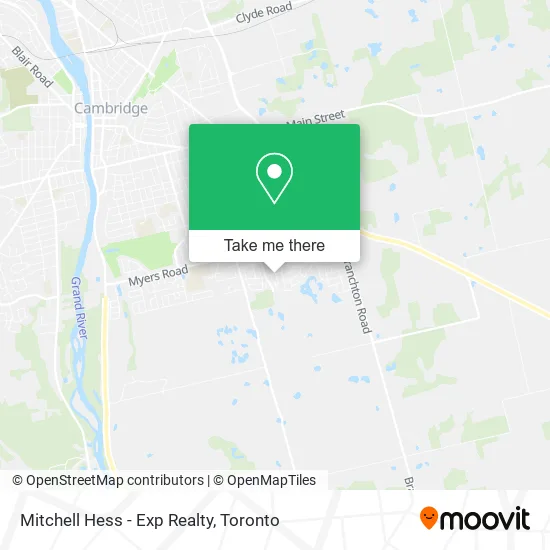 Mitchell Hess - Exp Realty map