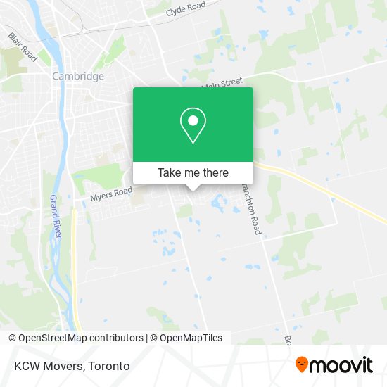 KCW Movers map