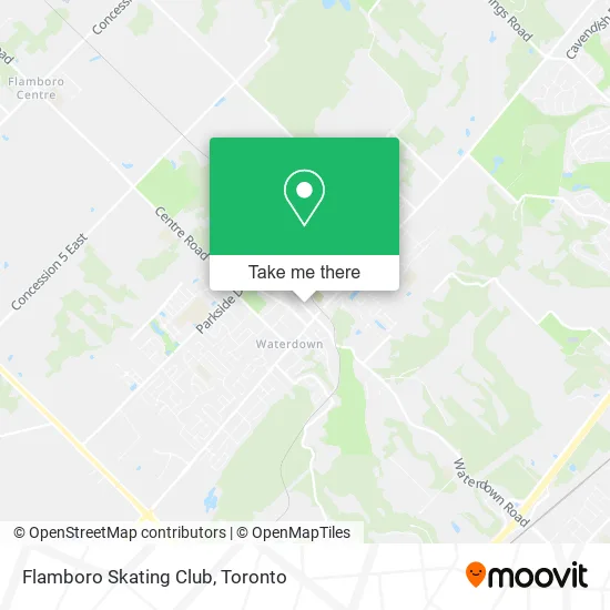 Flamboro Skating Club map