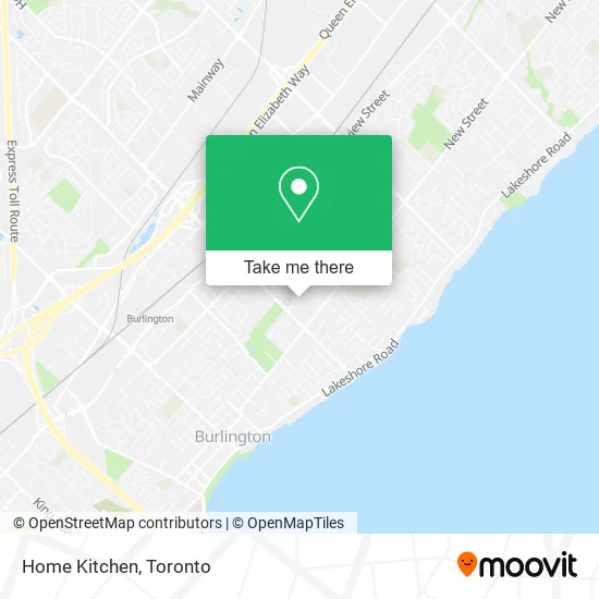 Home Kitchen map