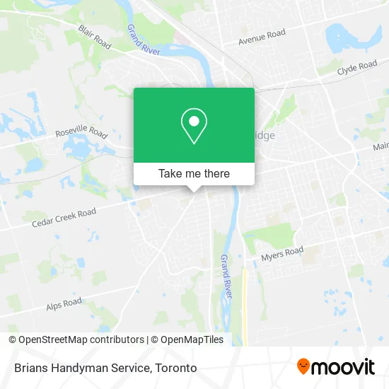 Brians Handyman Service map