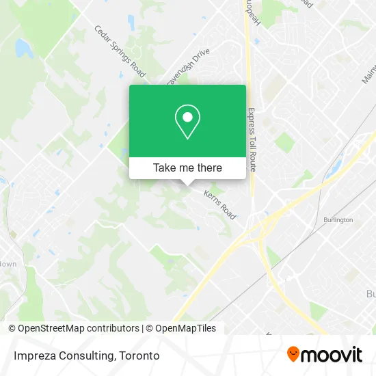 Impreza Consulting map