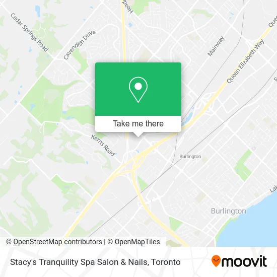 Stacy's Tranquility Spa Salon & Nails map