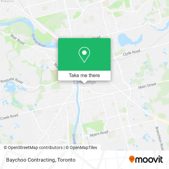 Baychoo Contracting map