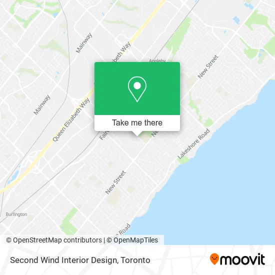 Second Wind Interior Design map
