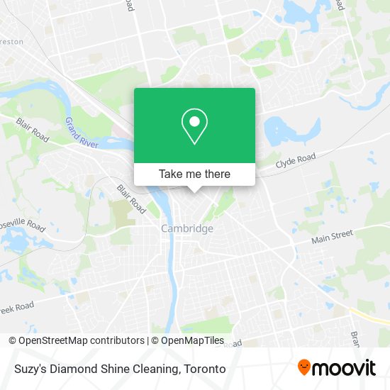 Suzy's Diamond Shine Cleaning map