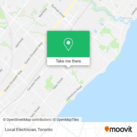 Local Electrician map