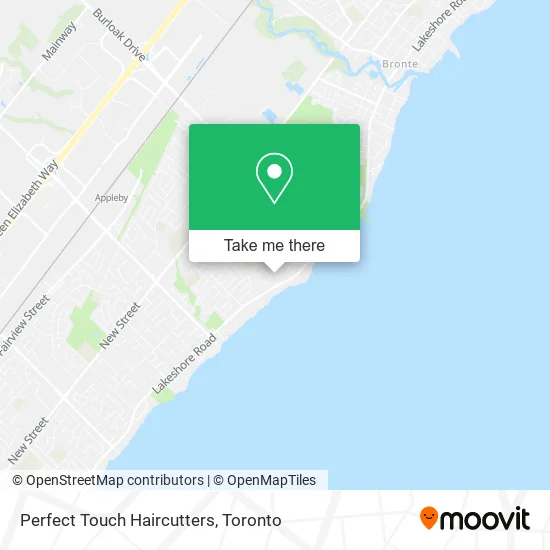 Perfect Touch Haircutters map