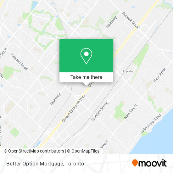 Better Option Mortgage map