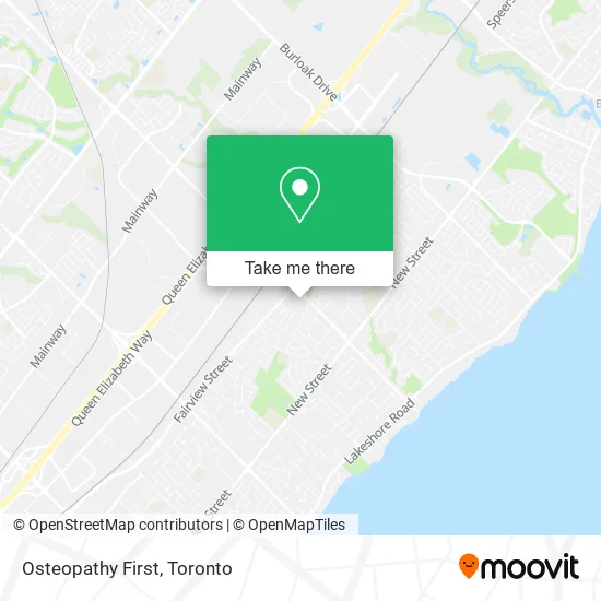 Osteopathy First map