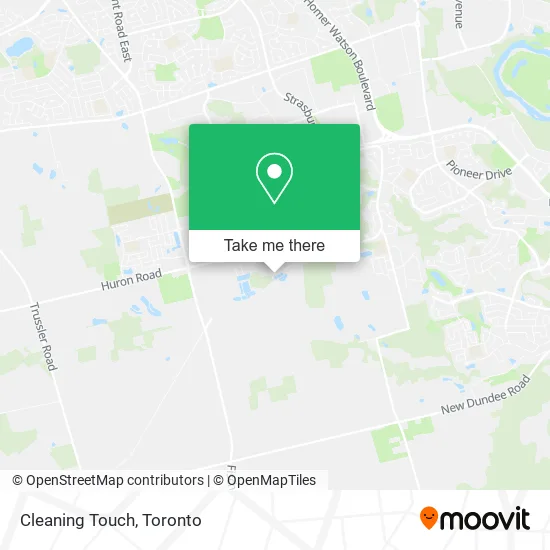 Cleaning Touch map