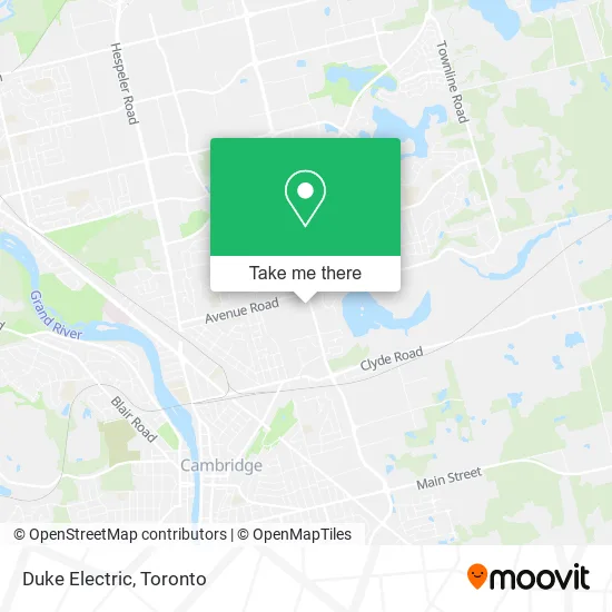Duke Electric map