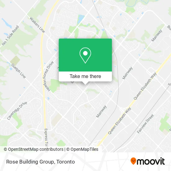Rose Building Group map