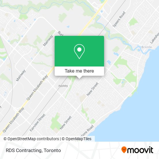 RDS Contracting map