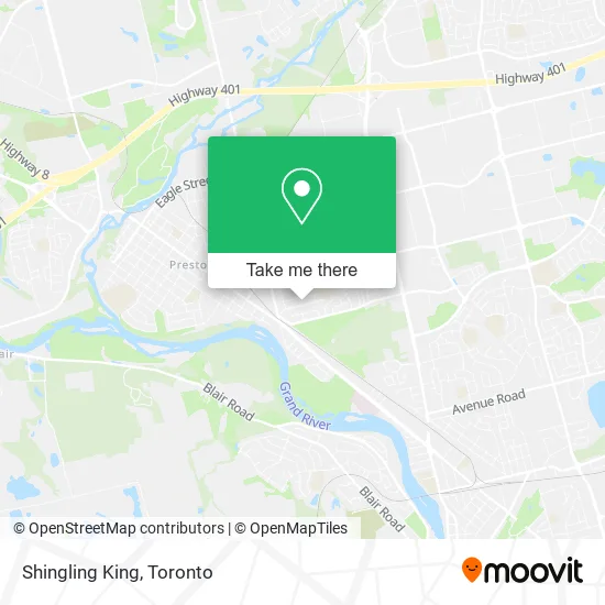 Shingling King map