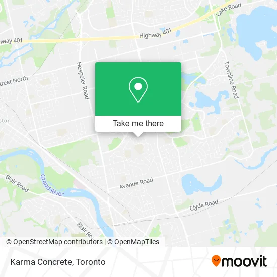 Karma Concrete map