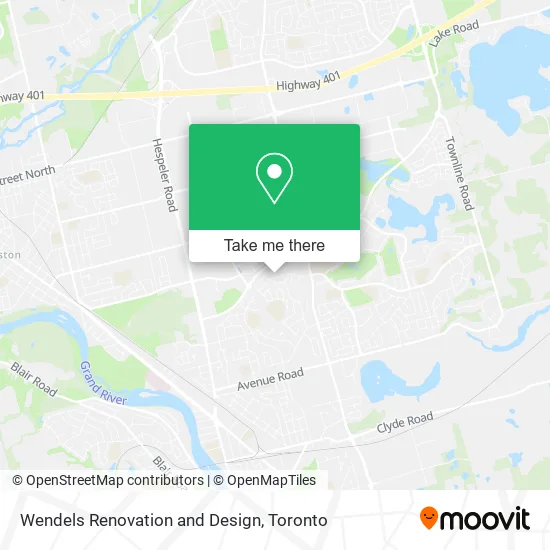 Wendels Renovation and Design map