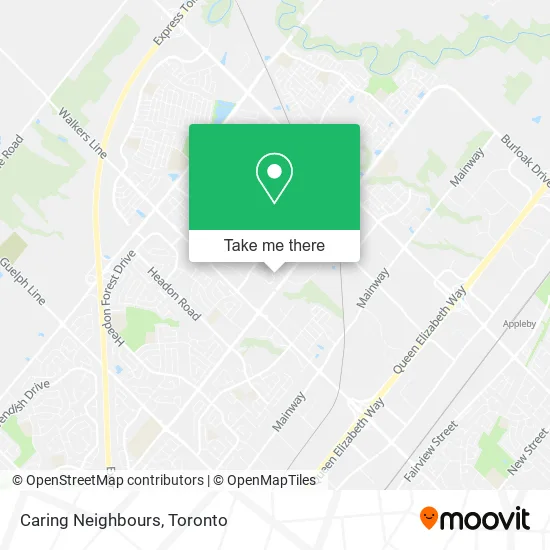 Caring Neighbours map